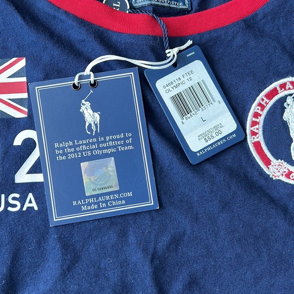 NWT: Ralph Lauren size large 2012 Team USA Olympic Team shirt - Picture 3 of 4